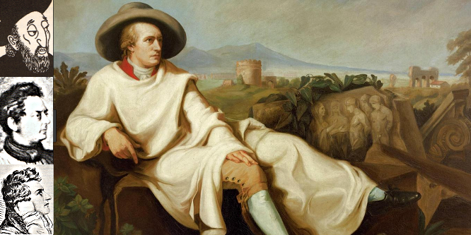Bild: Goethes Italien-Reise mit Heine und Brentano