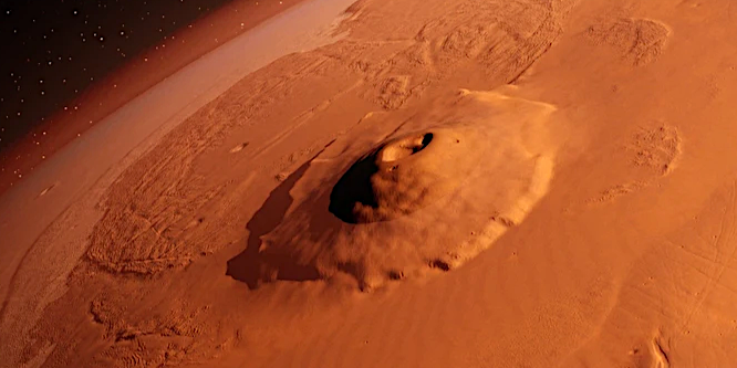 Bild: Mars Supervulkan Olympus