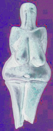 Idol aus Dolni-Vestonice, aufgearbeitet