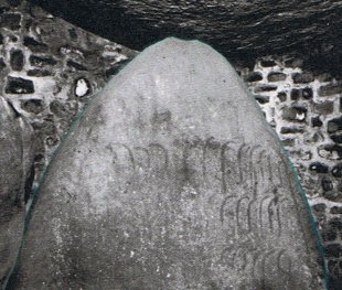 Carnac Menhir with carved-in portals