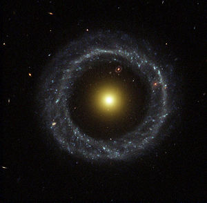 Typical Hoag Ring Galaxy