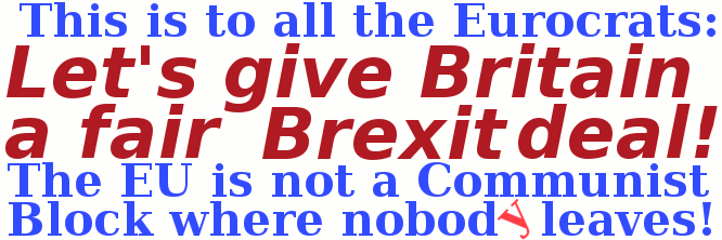 The Beljonde Brexit Banner