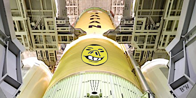 Beljonde Version of Japanese rocket with gook emoji
